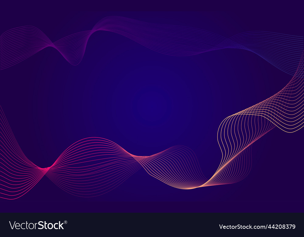 Abstract wave element for design digital vector image Abstract wave element for design digital