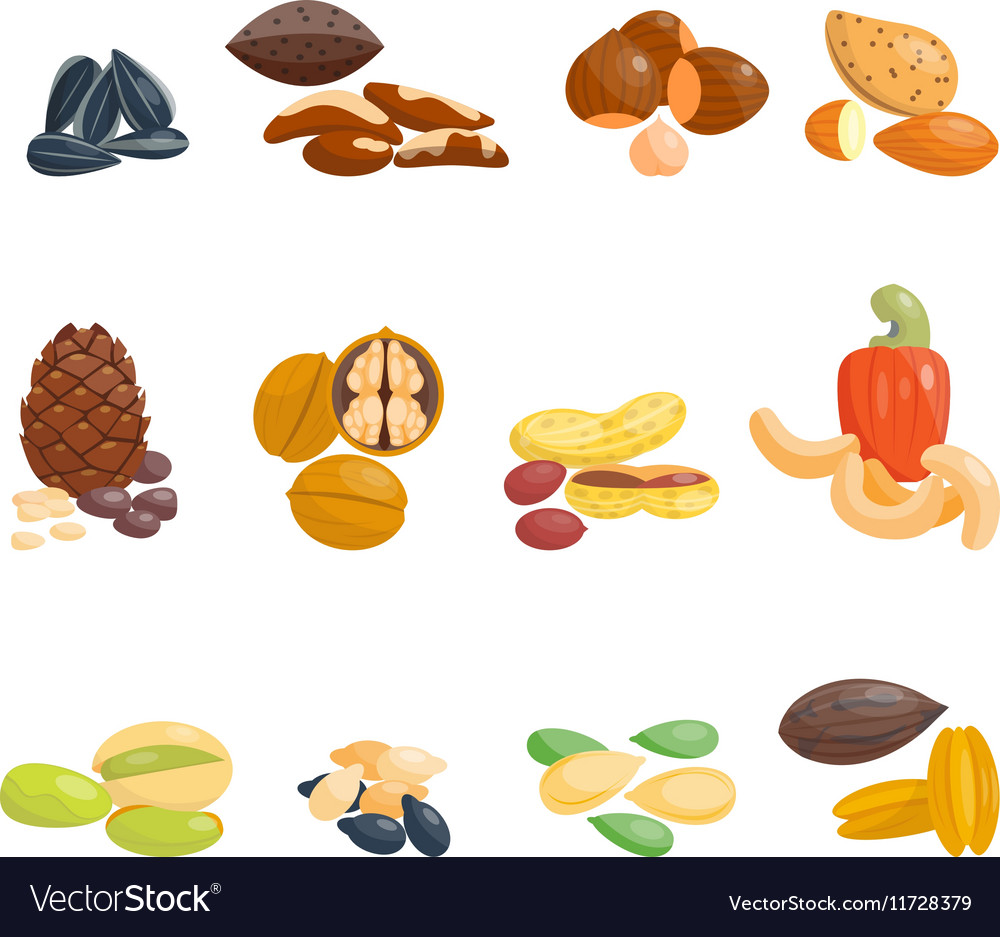 Different nuts set