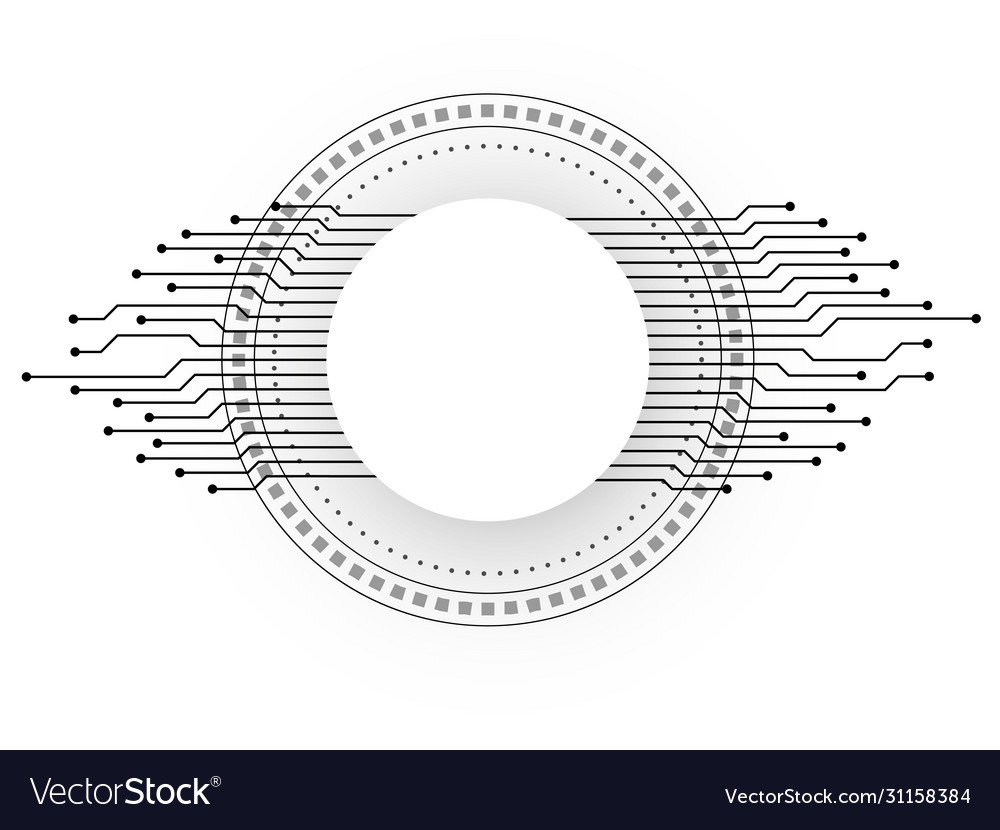 Abstract background with technology circuit board