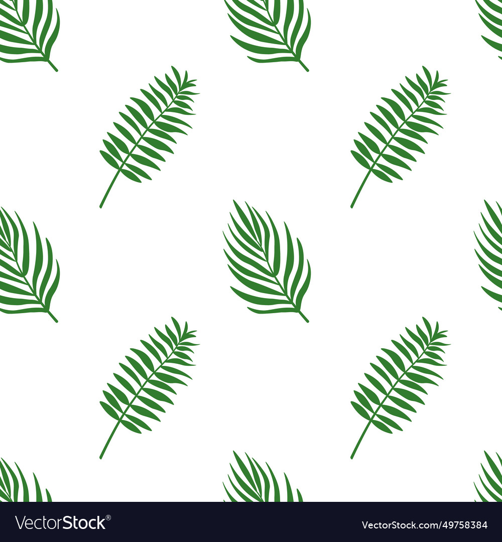 Abstract leave background seamless pattern Vector Image Abstract leave background seamless pattern
