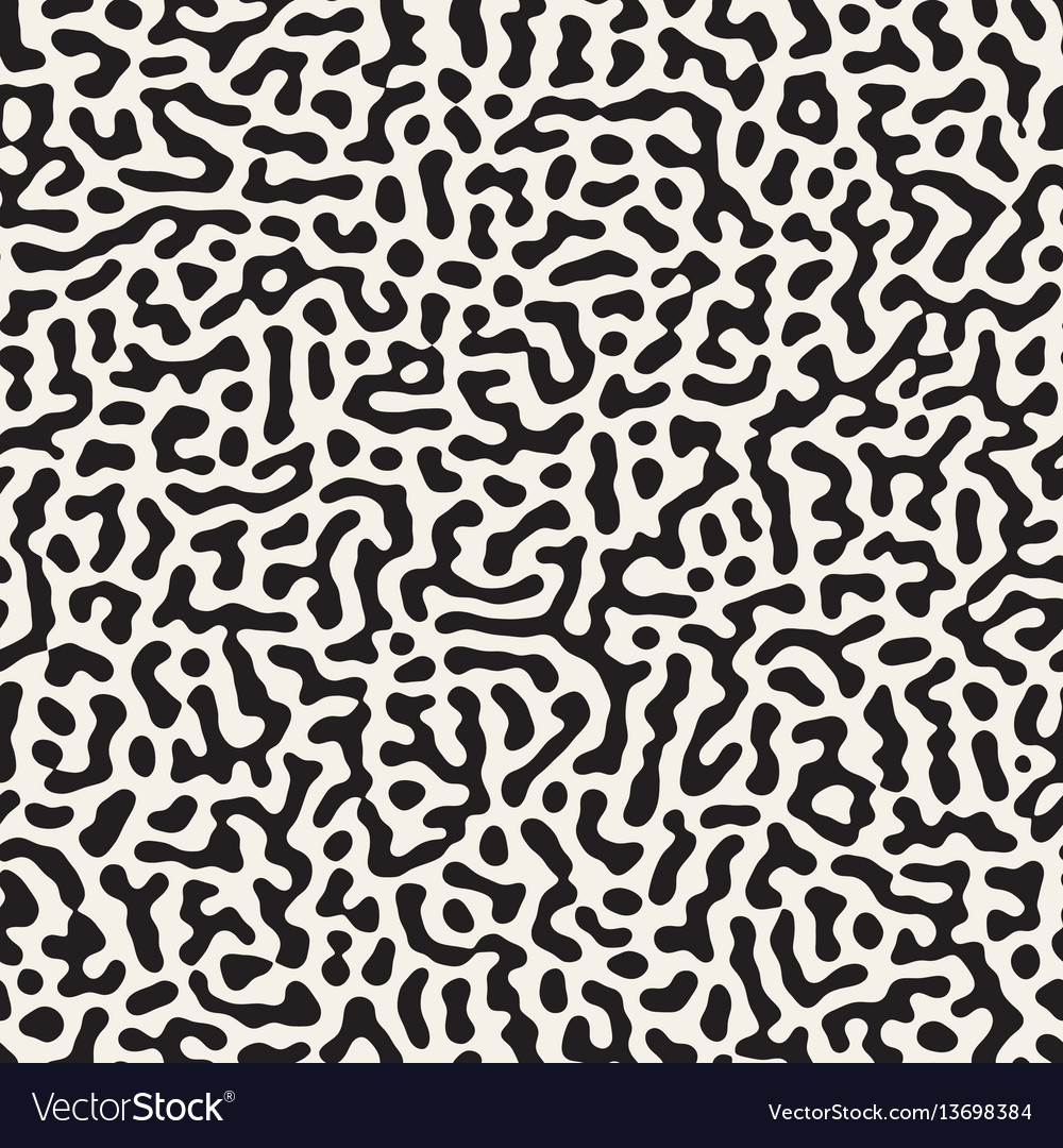 Black and White Grunge Spot Pattern