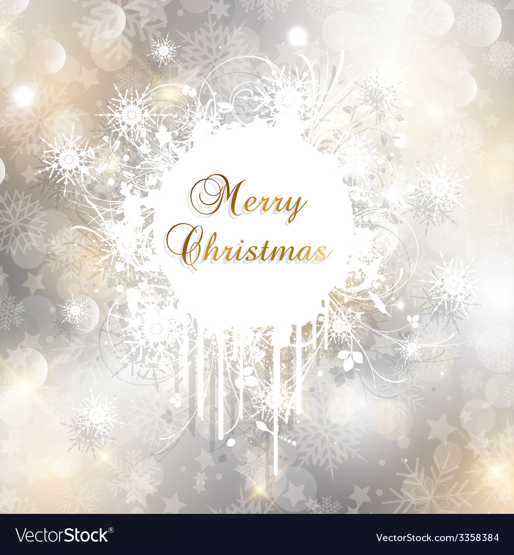 Decorative christmas background Royalty Free Vector Image