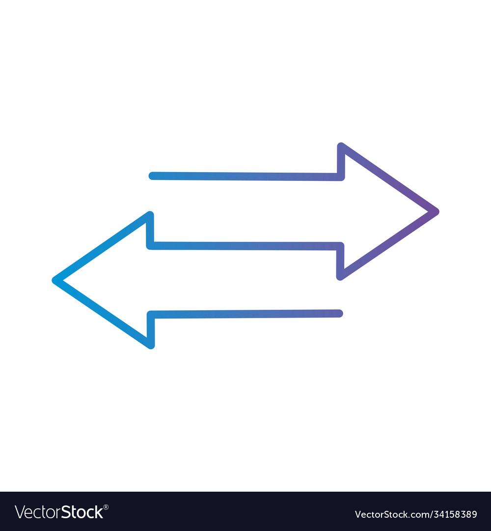 Bars chart in website gradient style icon