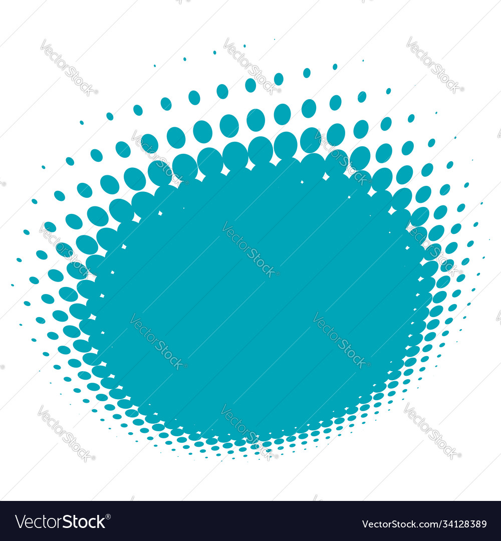 Colorful halftone pattern texture in 3d vector image Colorful halftone pattern texture in 3d