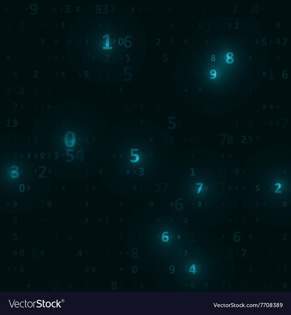 Digital code background