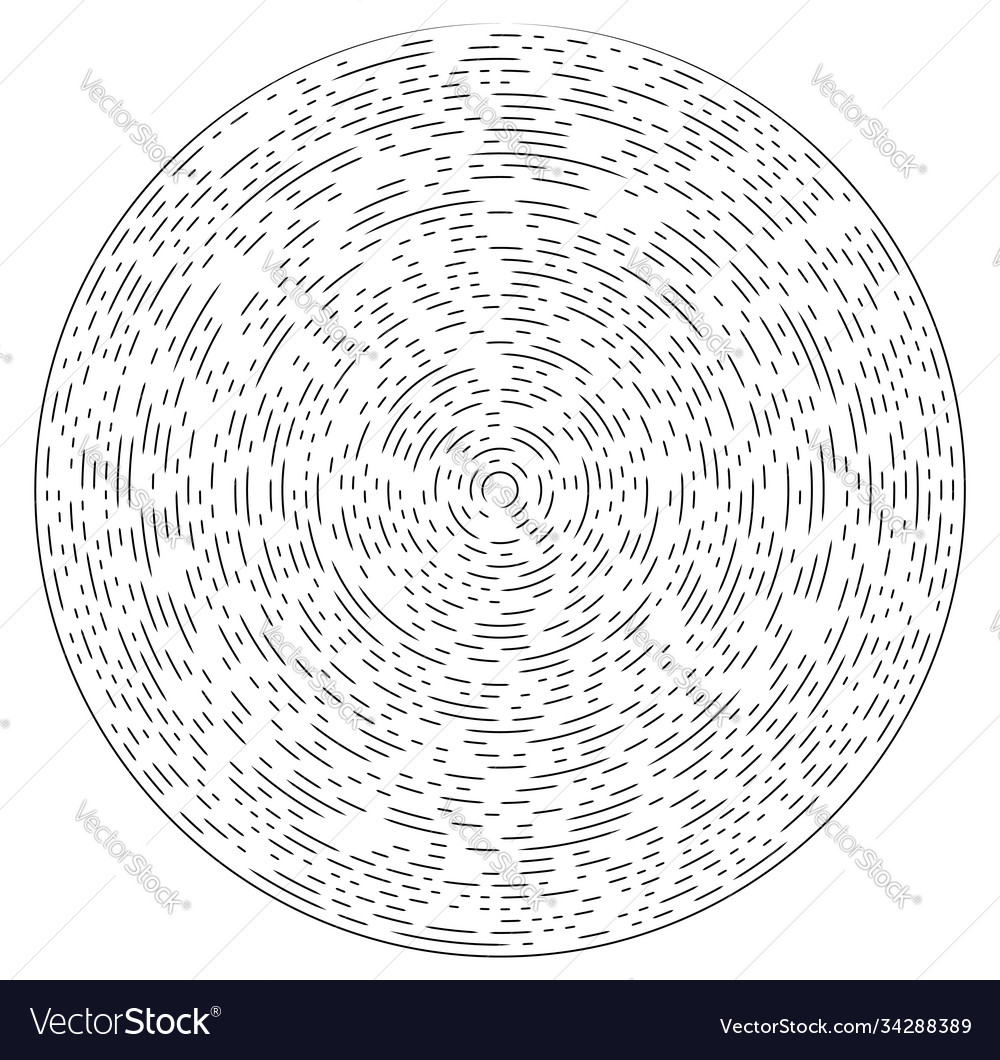 Radial radiating lines abstract burst element