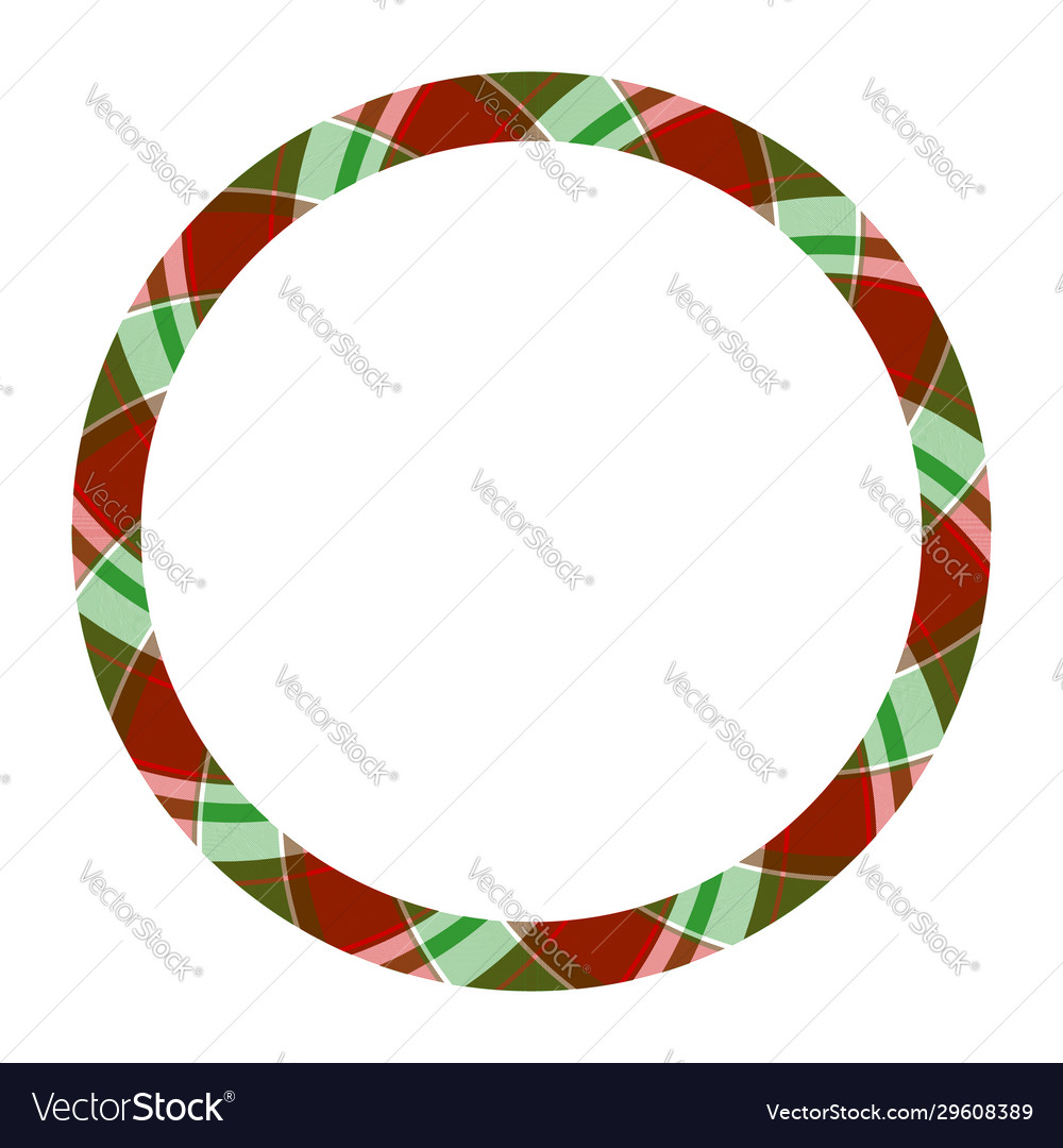 Tartan Kreis Grenzen