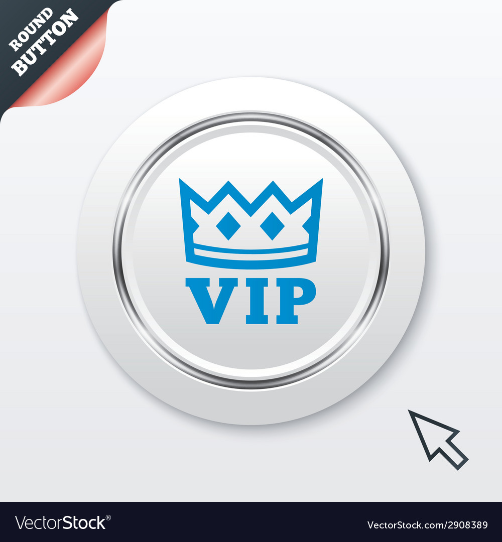 Vip sign icon membership symbol