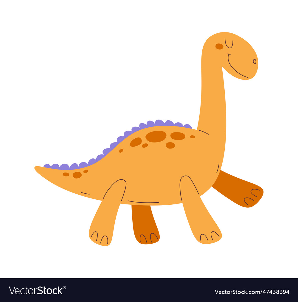 Dinosaur cute animal Royalty Free Vector Image