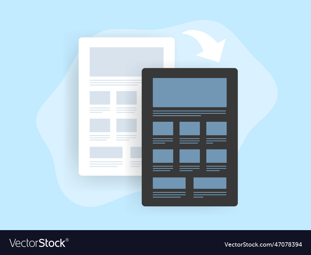 Enable dark and light mode for website app