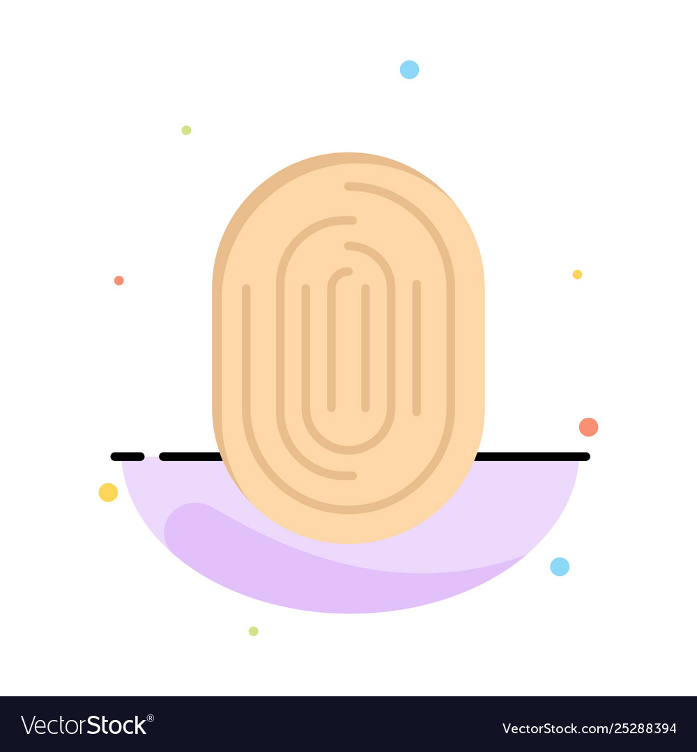Fingerprint identity recognition scan scanner Vector Image Fingerprint identity recognition scan scanner