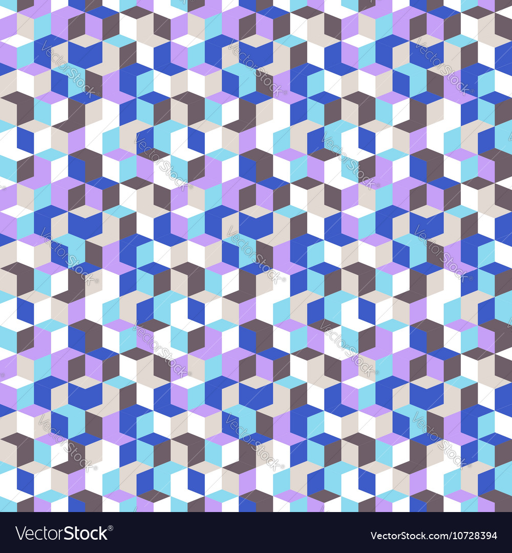 Geometric Cube Pattern