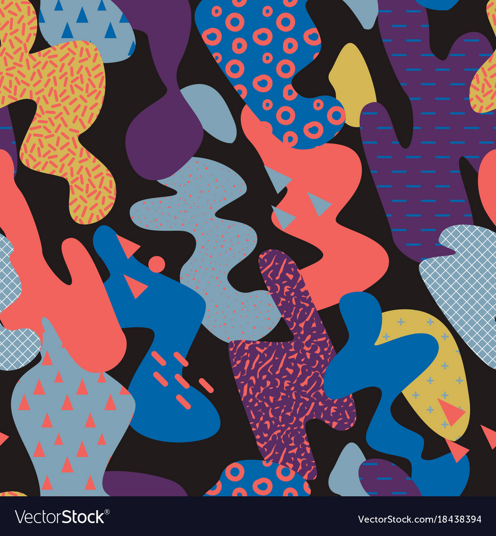Memphis Style Pattern