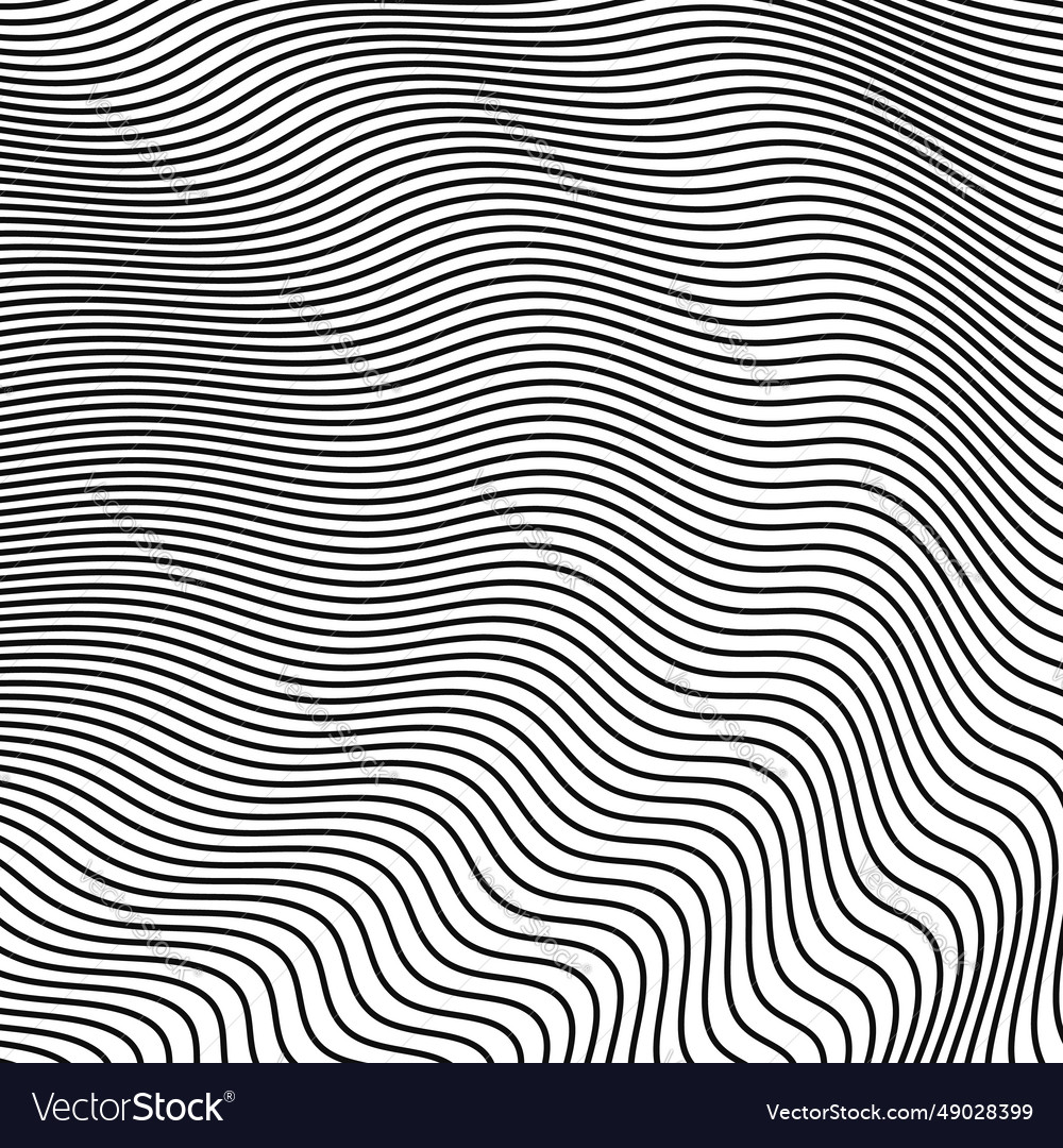 Abstract halftone waves background for design vector image Abstract halftone waves background for design