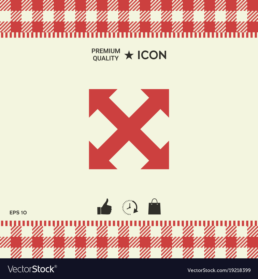 Extend resize enlarge icon