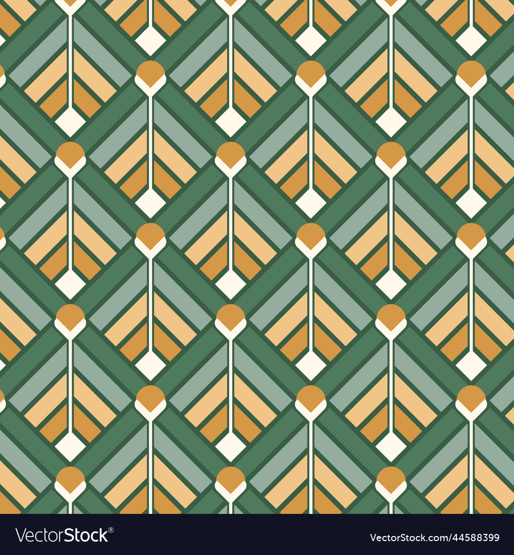 Flat design nordic pattern vector image Flat design nordic pattern