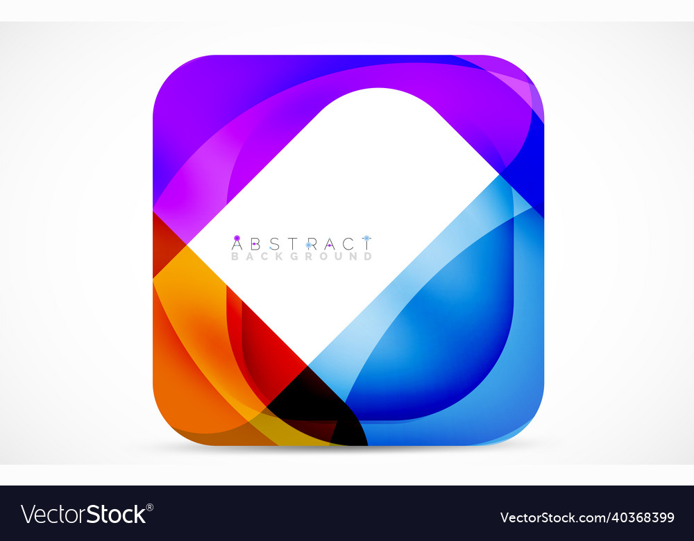 Minimal background abstract square shape Vector Image Minimal background abstract square shape