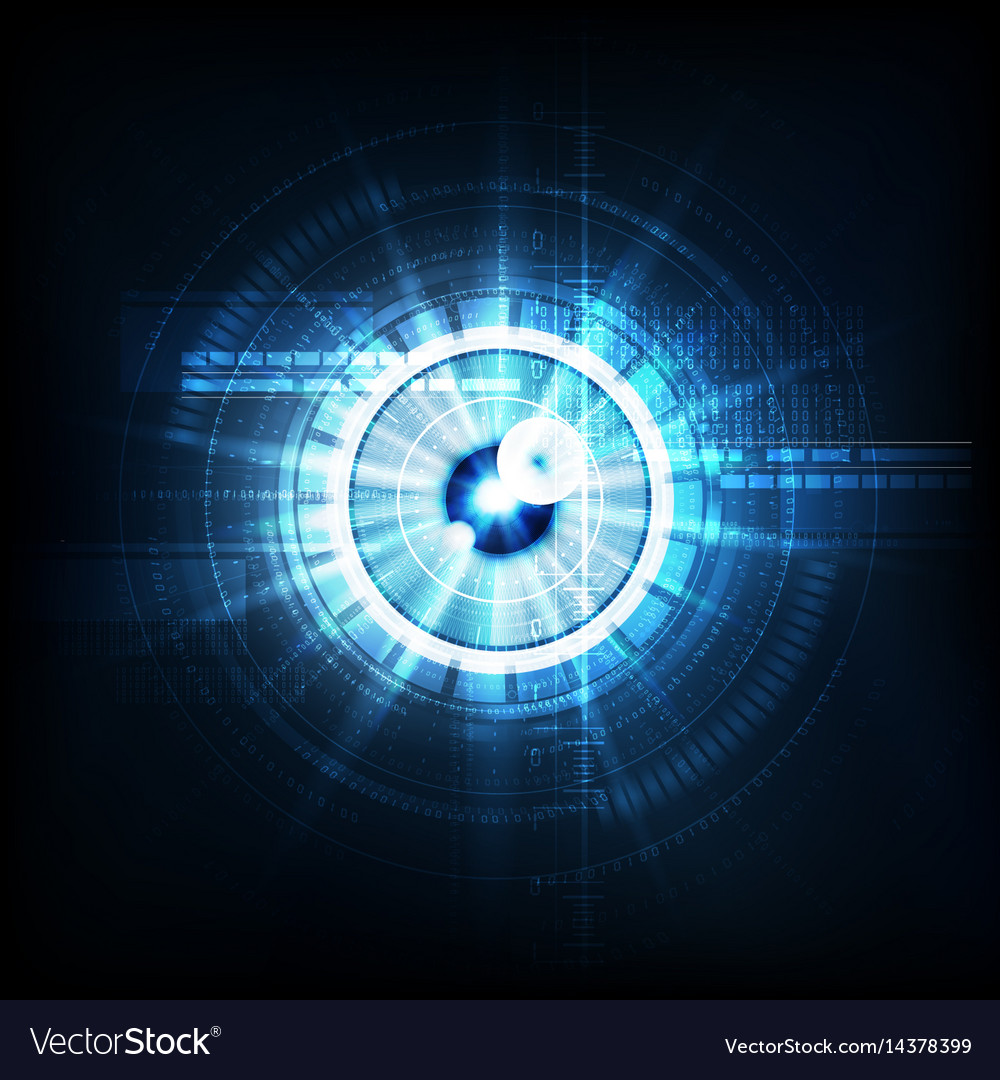 Technological Eye Scan – Security Data