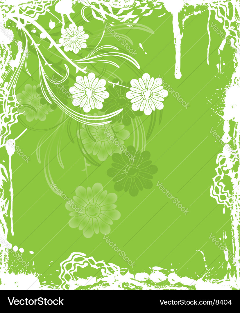 Background flower Royalty Free Vector Image - VectorStock