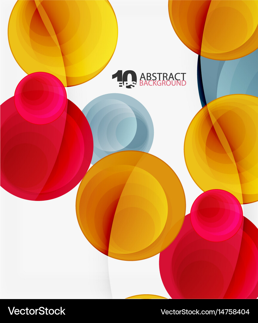 Circle background Royalty Free Vector Image - VectorStock