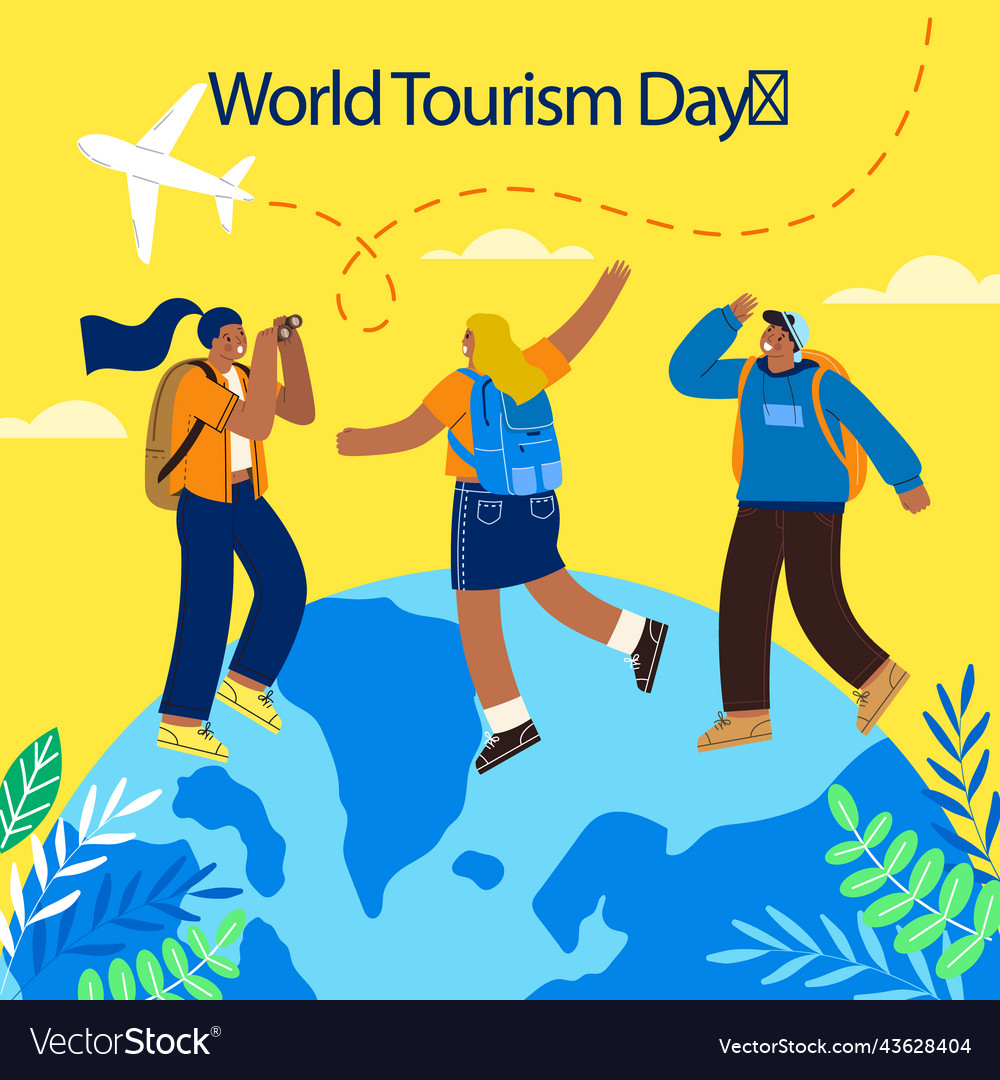 Flat for world tourism day