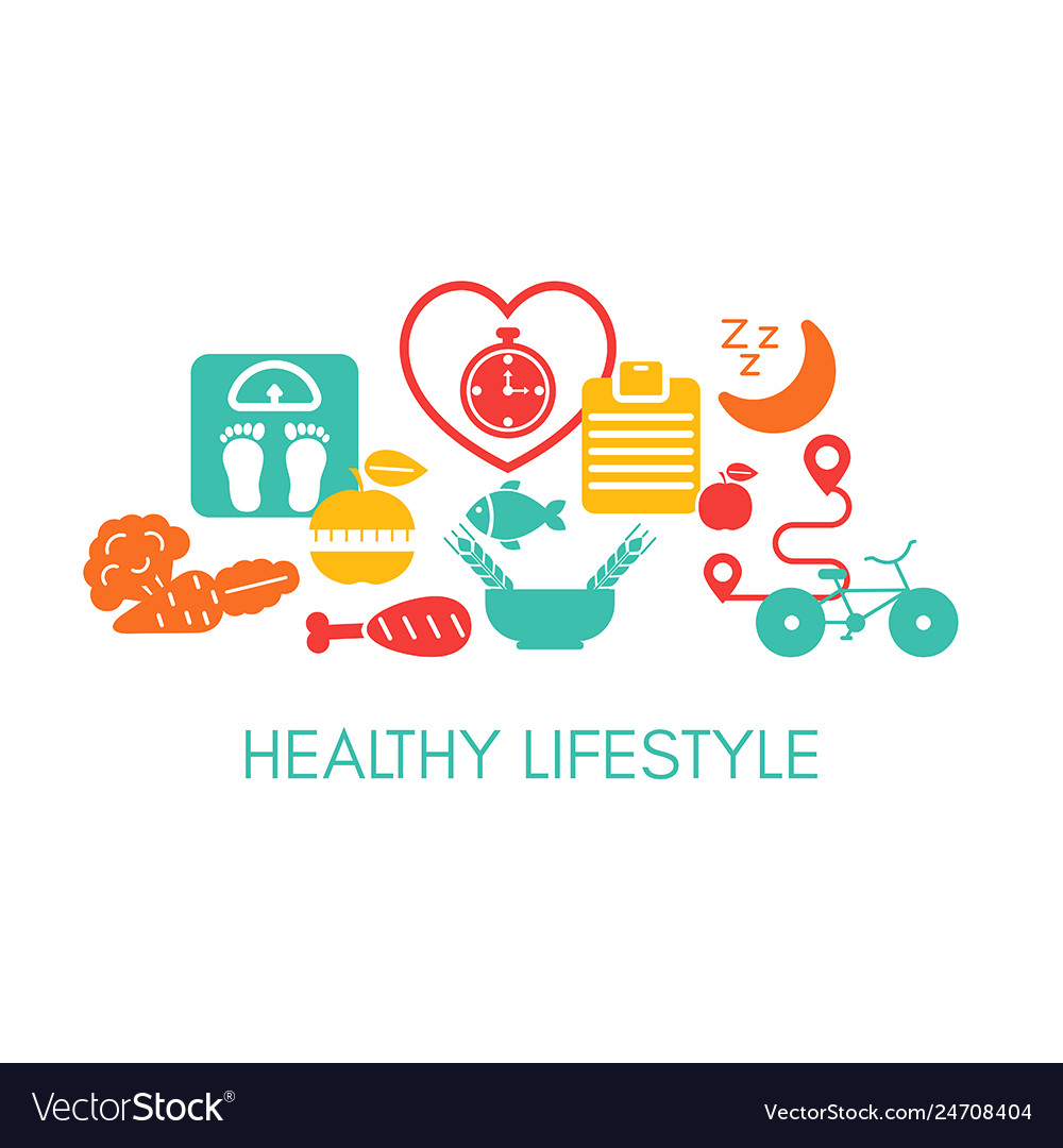 Healthy lifestyle concept