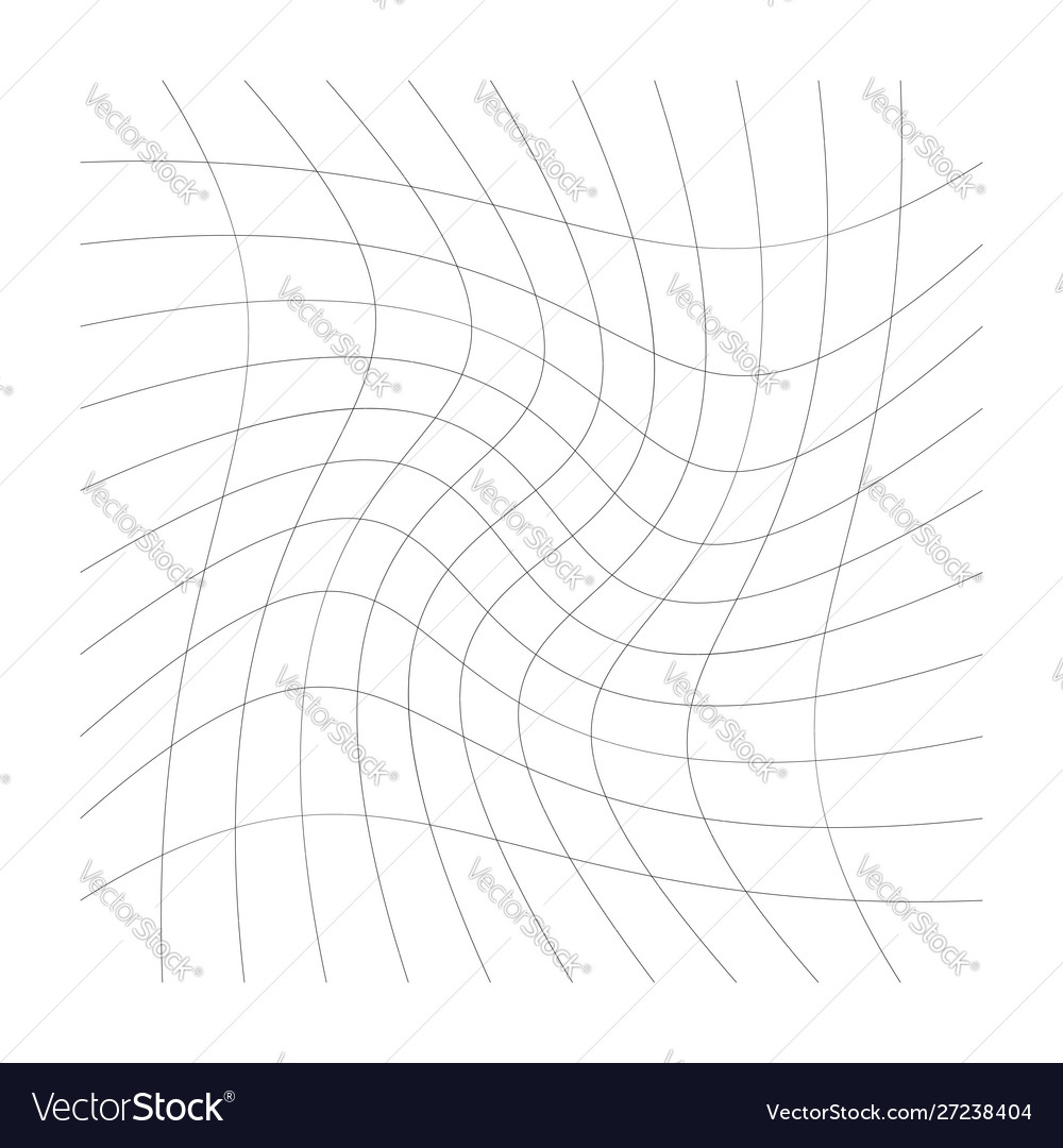 Intersecing Linien Maschenraster mit Spiral