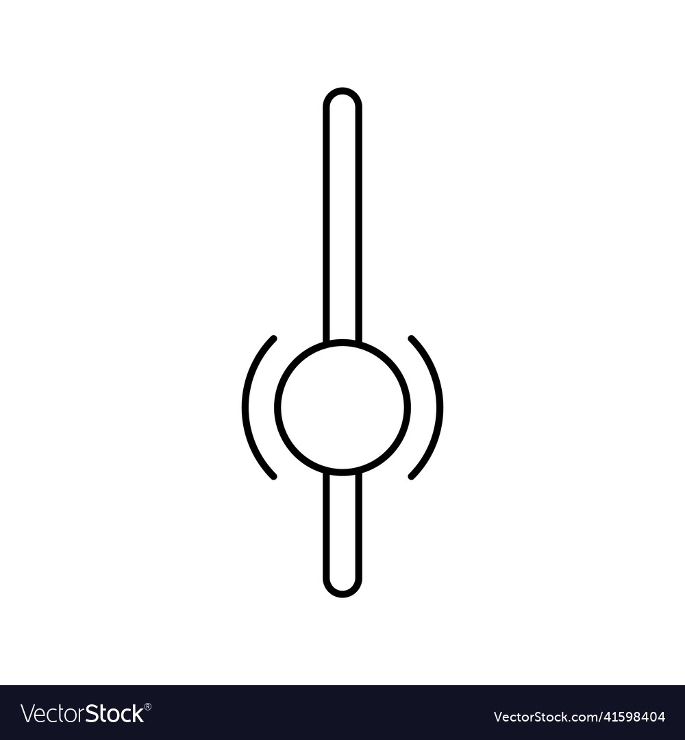 Ui scroll sign line icon