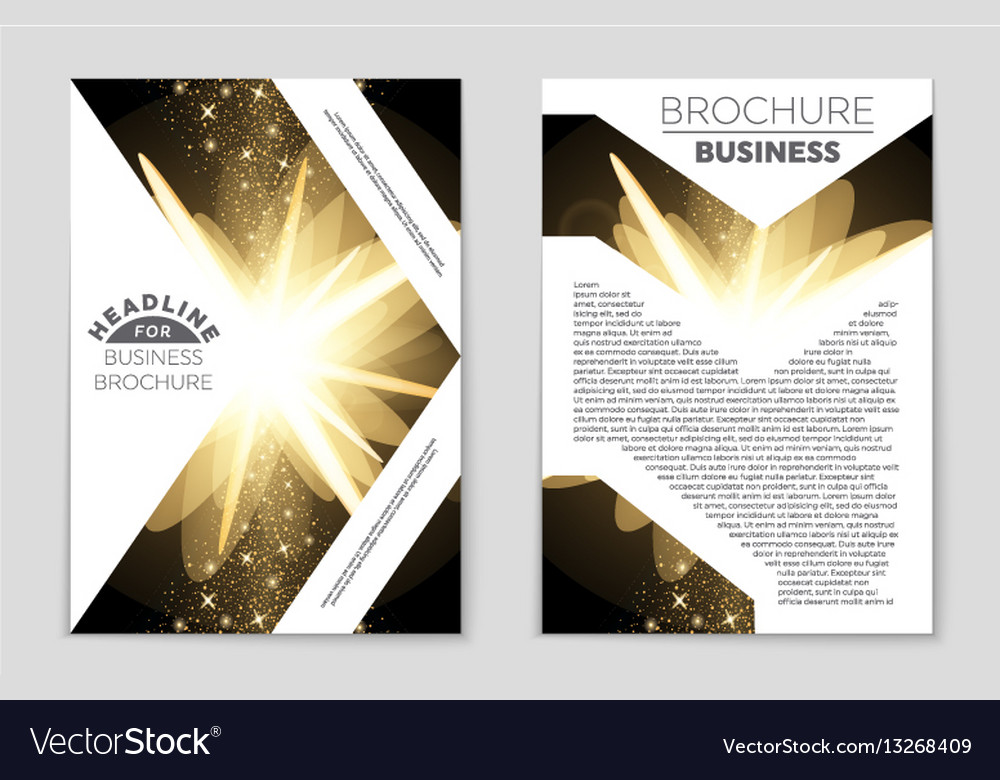 Abstract layout background set for art
