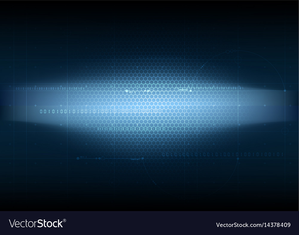 Abstract technological illuminated mesh blueprint