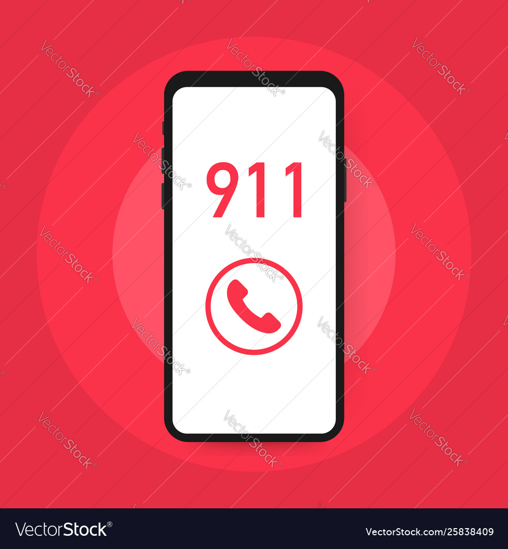 emergency call clipart