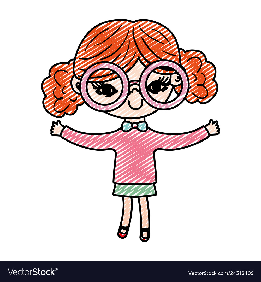 girl with glasses two