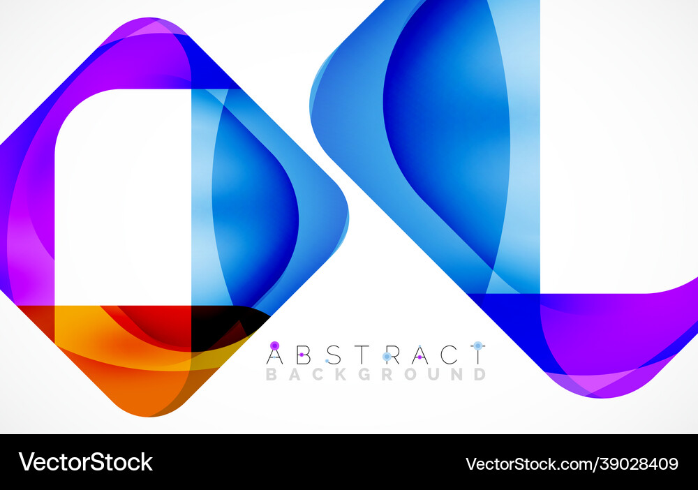 Minimal background abstract square shape Vector Image