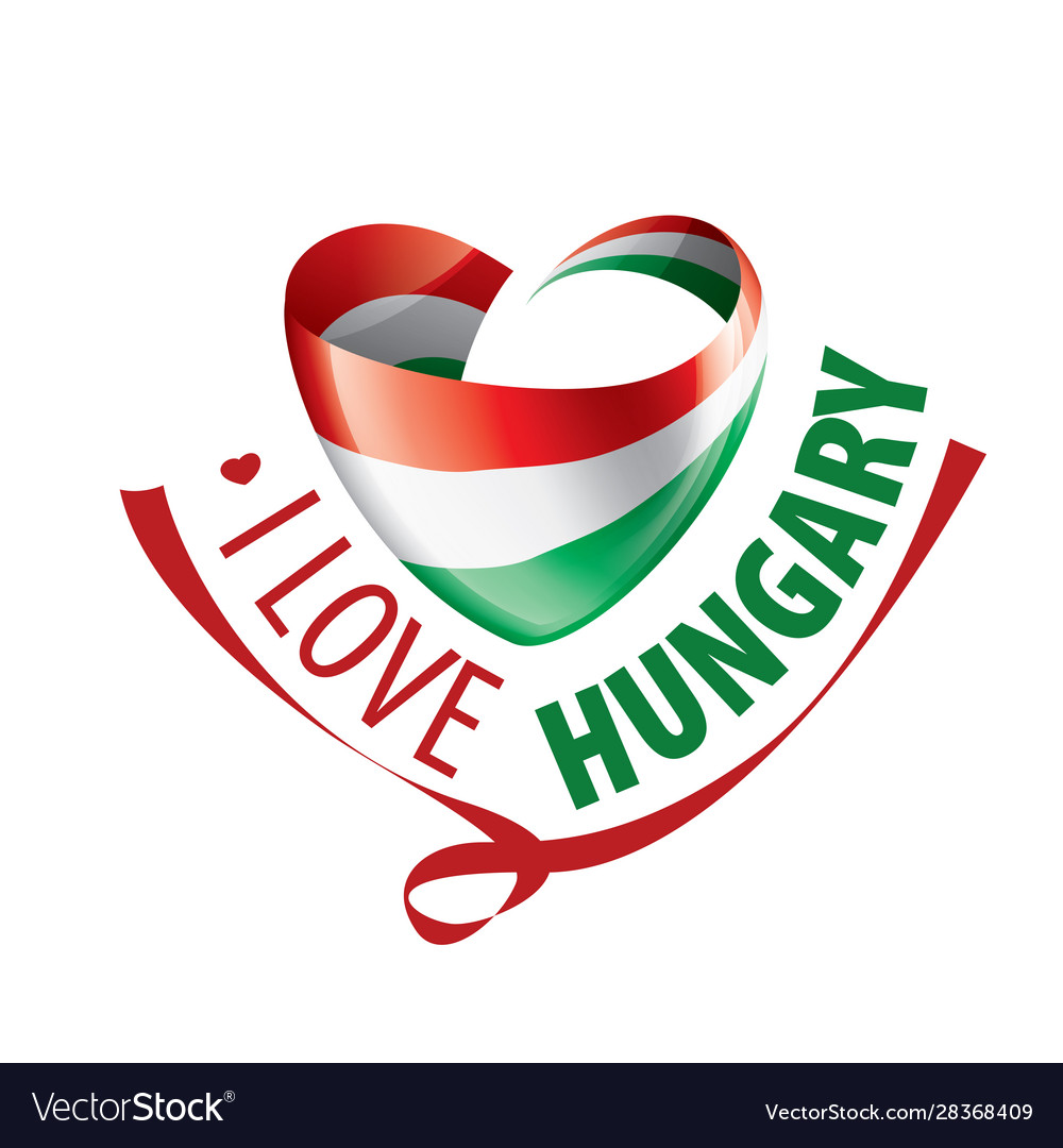 National flag hungary Royalty Free Vector Image