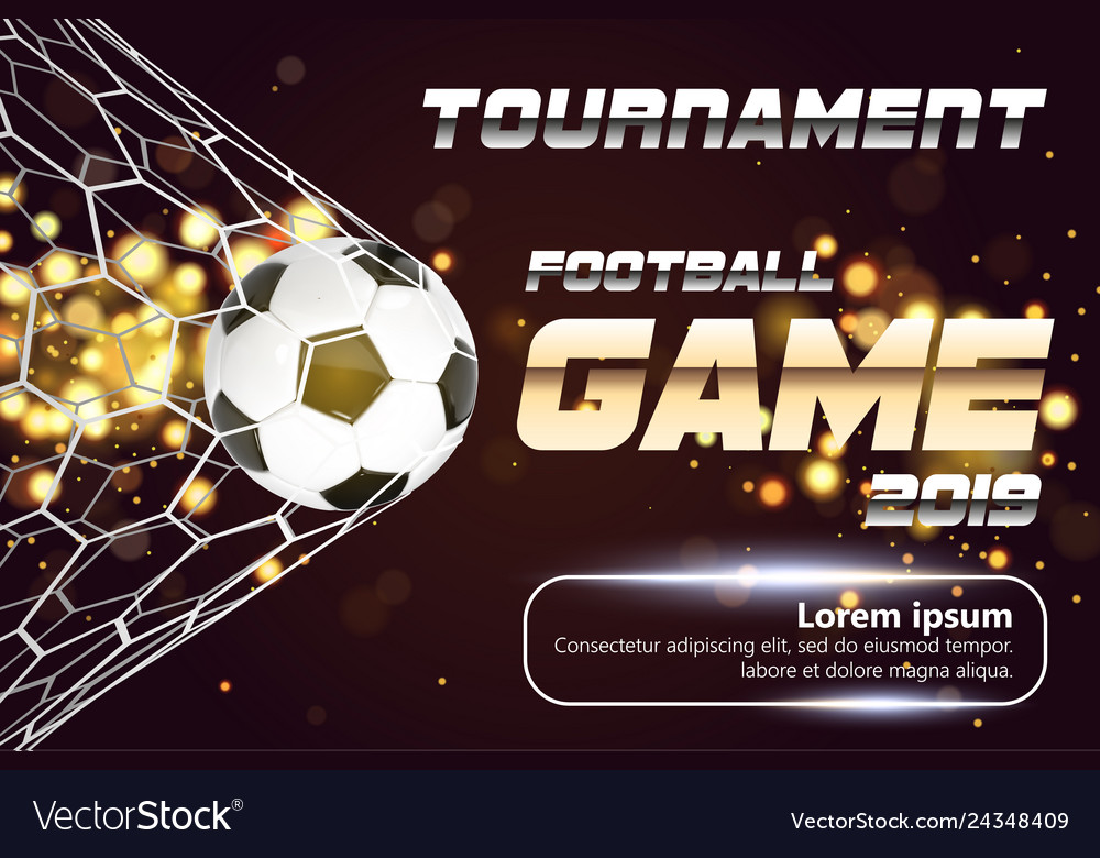 Soccer Football Championship Banner