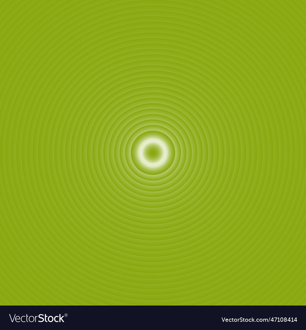 Abstract circle layer on green background