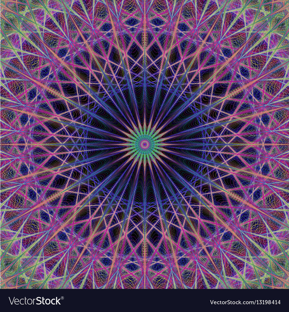 Computer generated fractal background