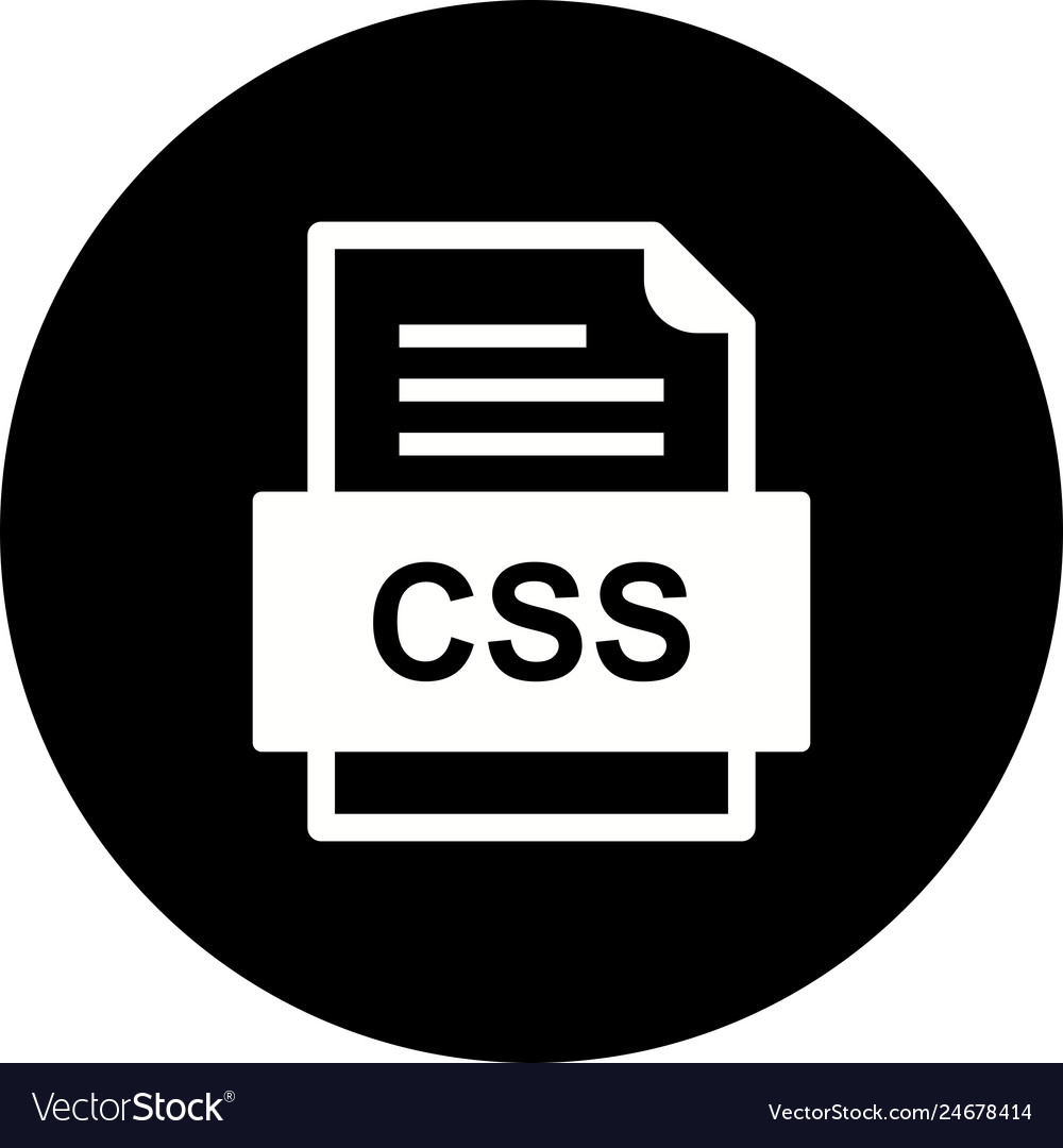 Css file document icon