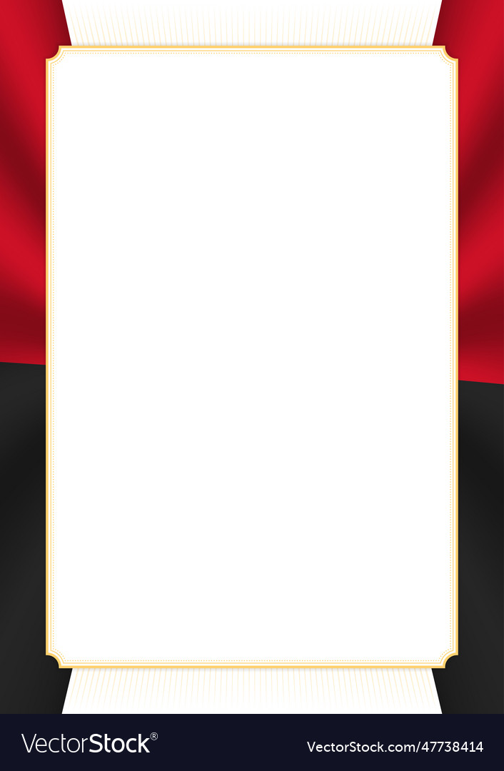 Frame and border with papua new guinea flag Vector Image