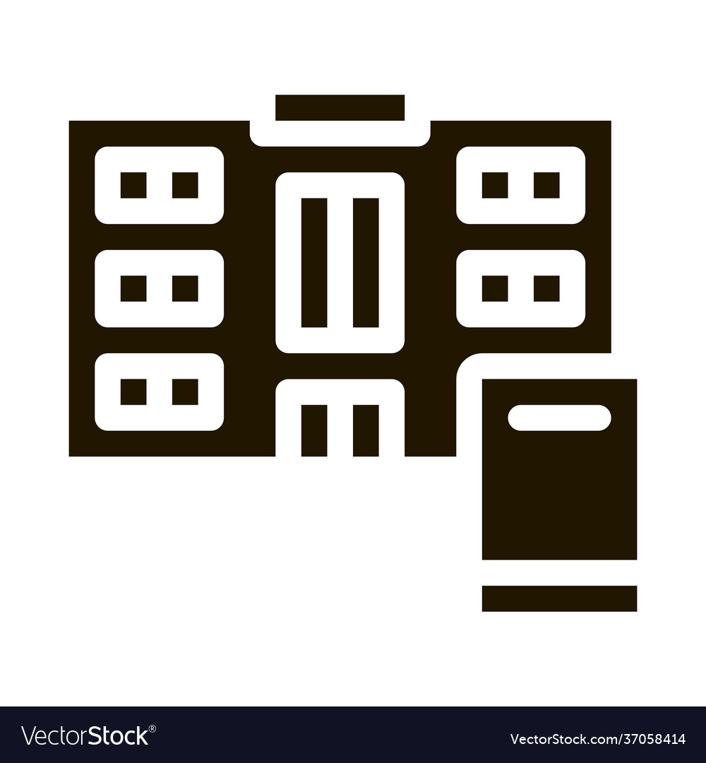 Library icon glyph