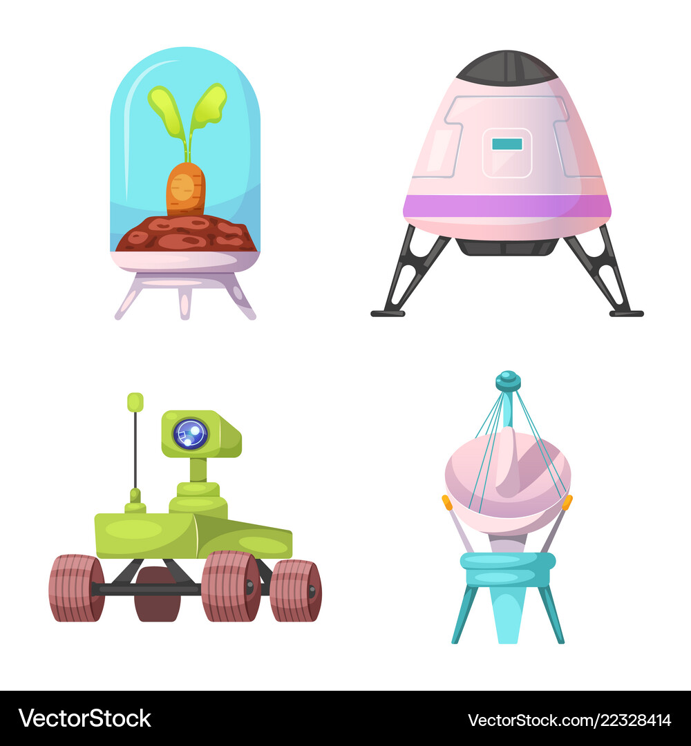Mars and space sign Royalty Free Vector Image - VectorStock