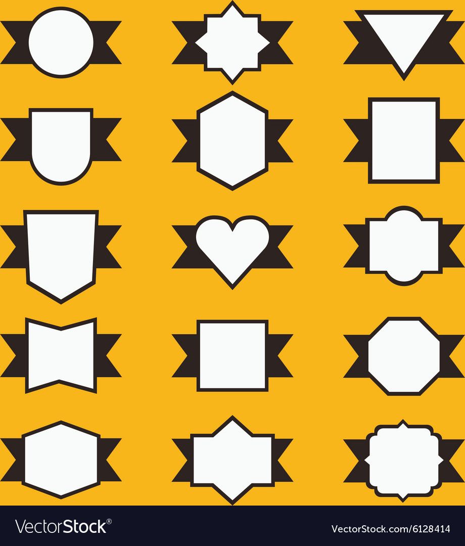 Retro style design elements