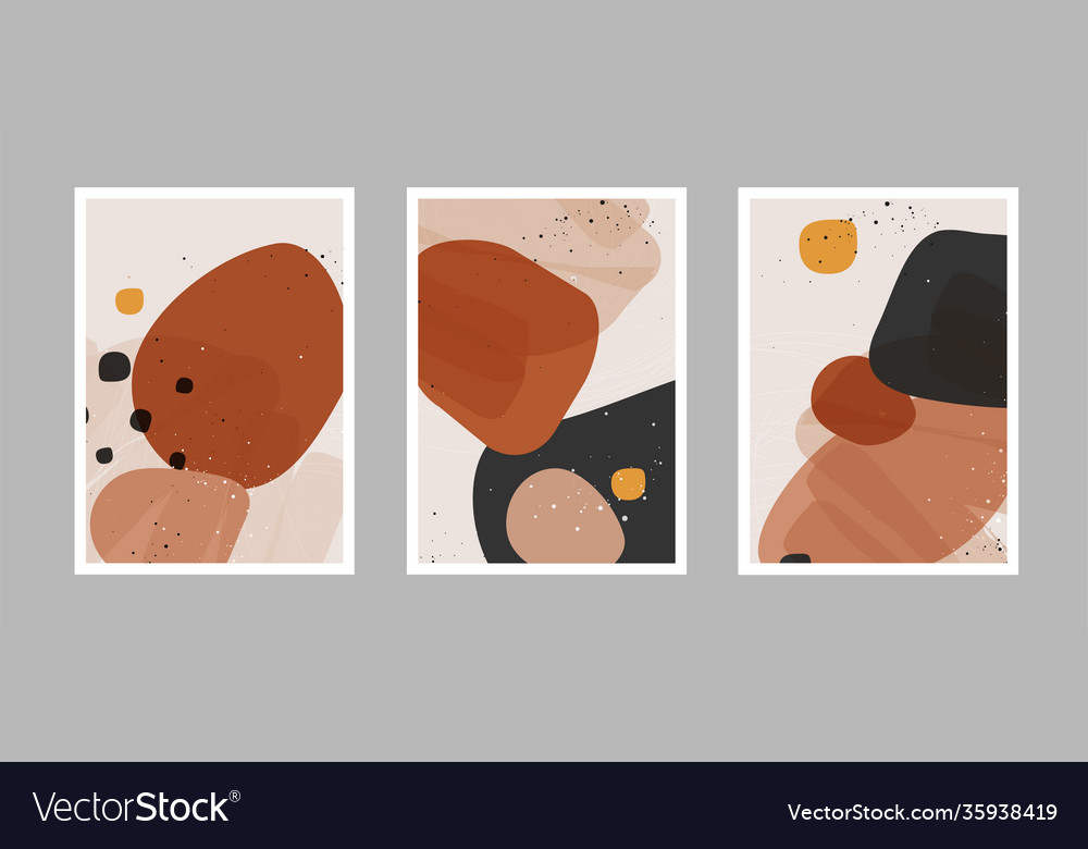 Abstract arts background with different shapes vector image Abstract arts background with different shapes