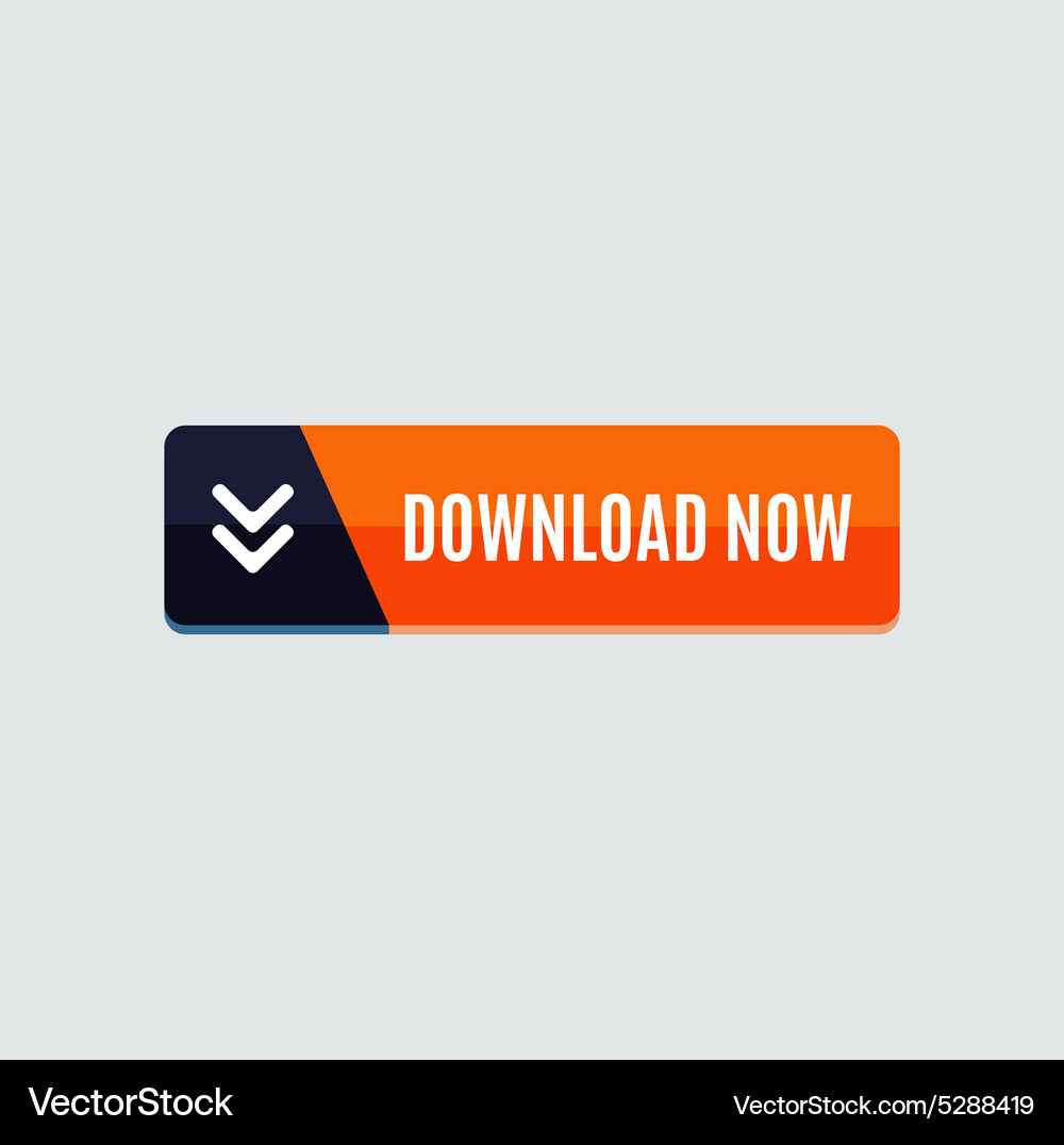 Colorful download web button modern flat design Vector Image
