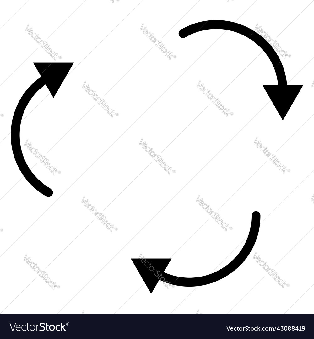 gebogene kreisbogenförmige Pfeilspitze Formelement vector image gebogene kreisbogenförmige Pfeilspitze Formelement