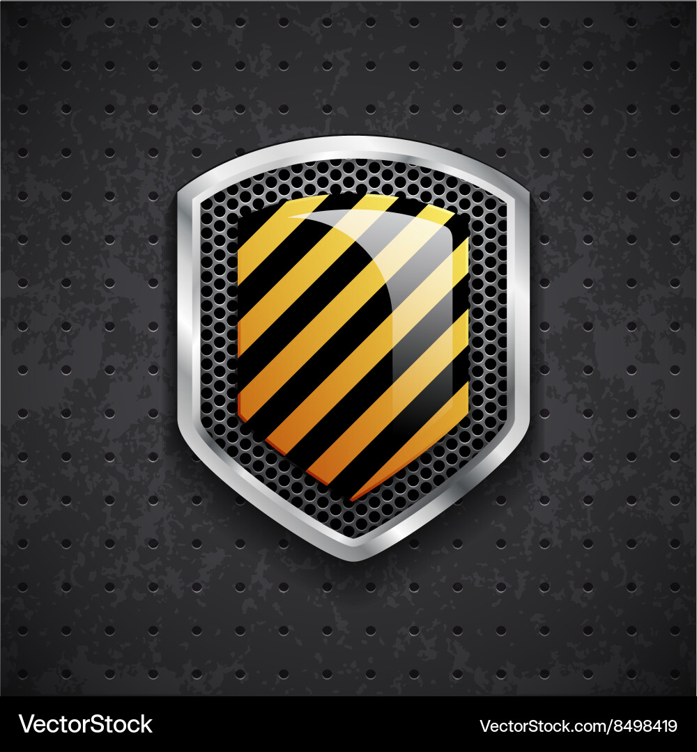 A-383333-AI Decal Danger- Shield