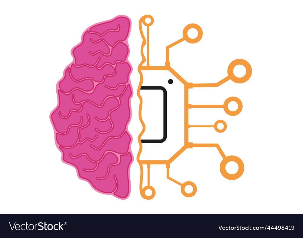 Half brain processor chip artificial
