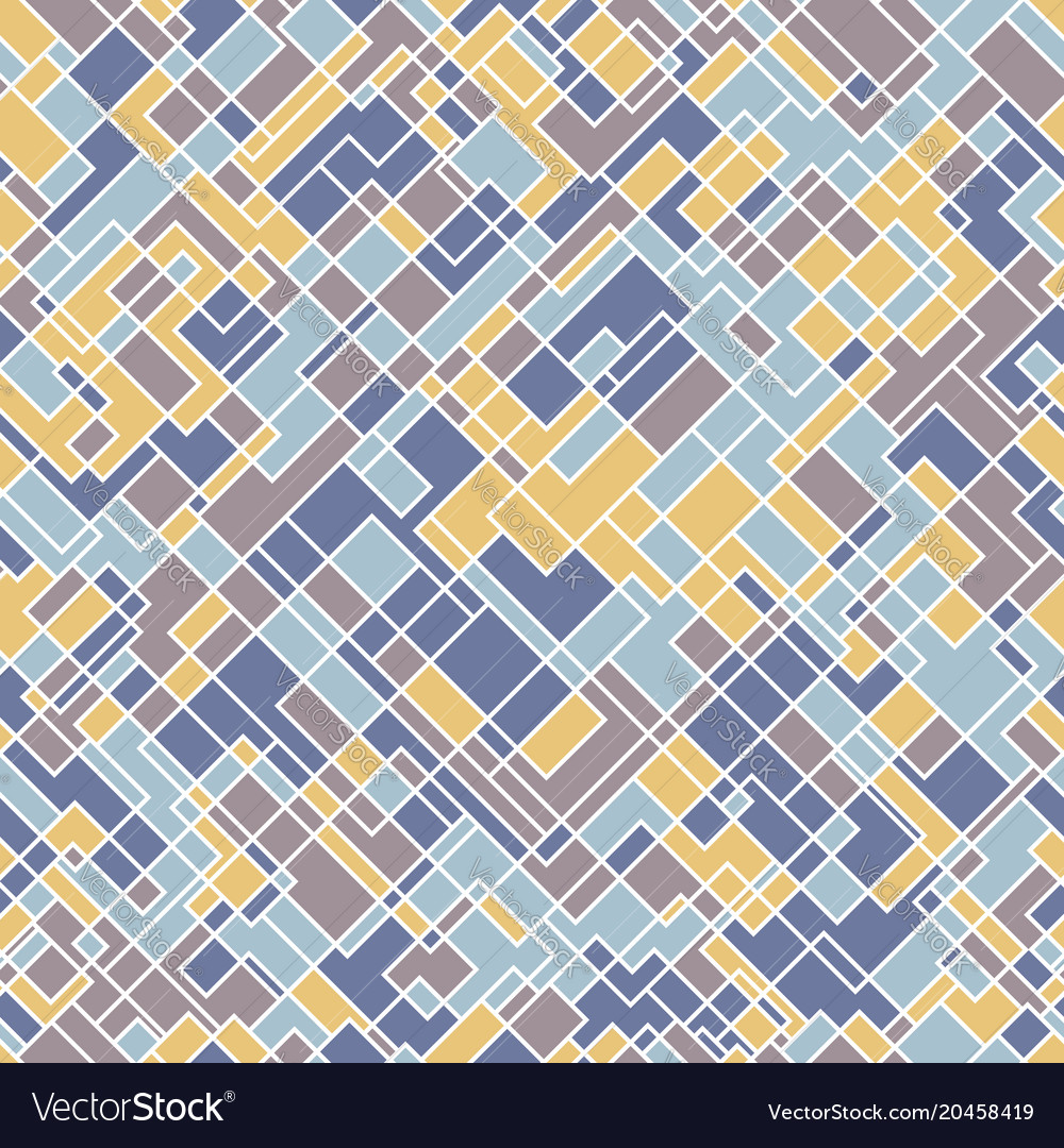 Seamless abstract square pattern