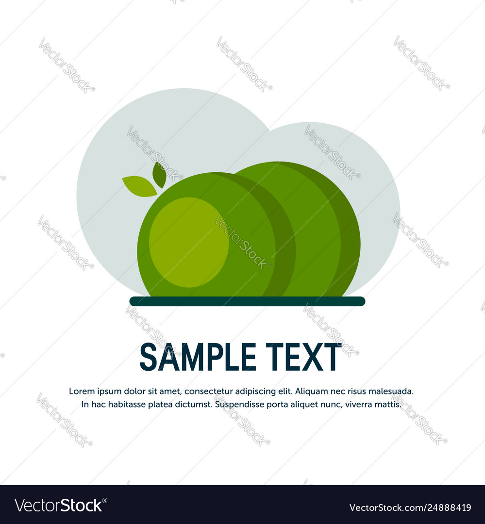 Simple tree icons in flat style