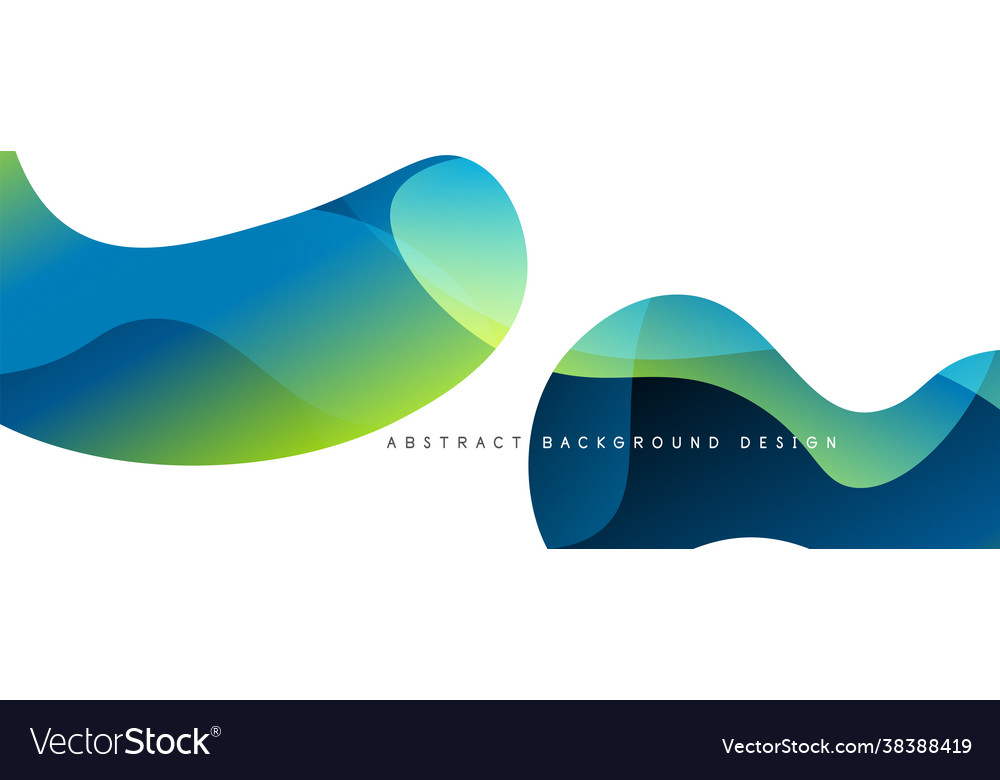 Trendy simple fluid color gradient abstract